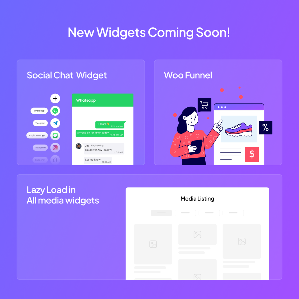 new features in the plus addons for elementor 1 | The Plus Addons for Elementor New features in the plus addons for elementor 1 april 2025 monthly updates: new features added: wpml support, interactive animations, wishlist lazy load & more from the plus addons for elementor