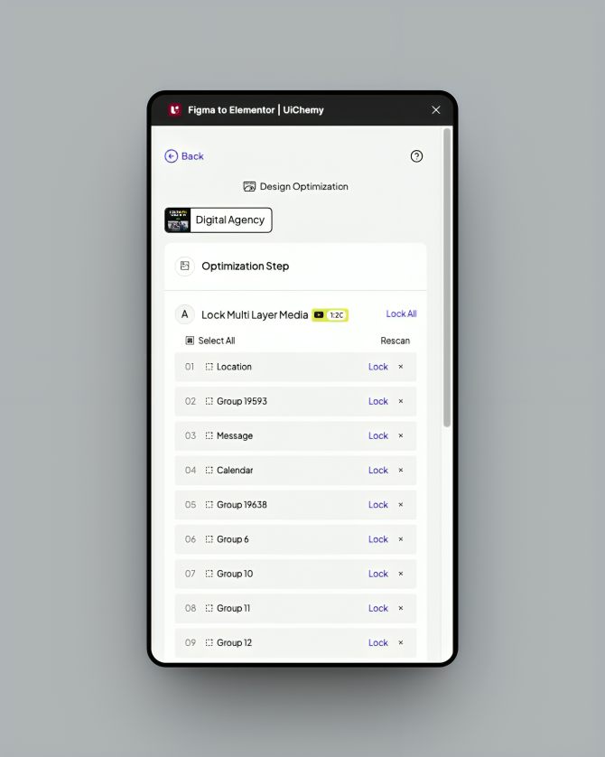 Lock Layers for Smarter Optimization